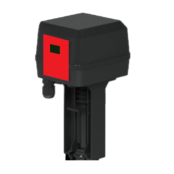 TAFLINE Электропривод E-DRIVE-TL-3000N 24V для клапанов TL-2V,TL-3V,TAFLINE,+150С,H-3000,Ду125-200,аналог
